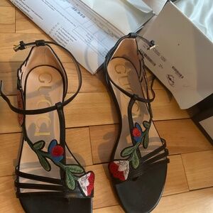 Gucci Malaga Kid Nero Sandals